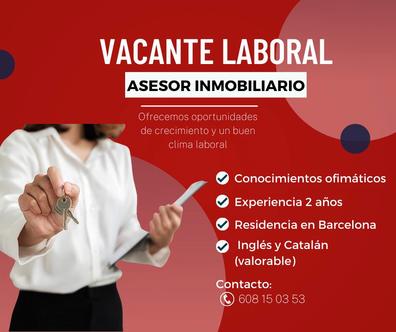 Piquete Comunismo Monarca Agente inmobiliario Ofertas de empleo de comercial en Barcelona. Trabajo de  comercial | Milanuncios