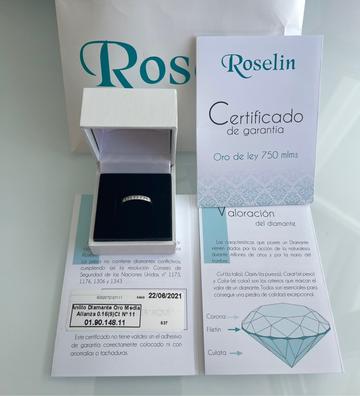 Roselin anillos online diamantes