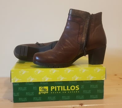 Botines de piel Moda y complementos de segunda mano barata | Milanuncios