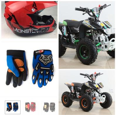 Guantes de motocicleta para niños y jóvenes, para todo terreno, ATV, Dirt  Pit Bike, guantes de dedo completo, guantes de motocross para niños
