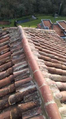 panel chapa tejado lacada de segunda mano por 40 EUR en Santa Comba de  Bertola en WALLAPOP