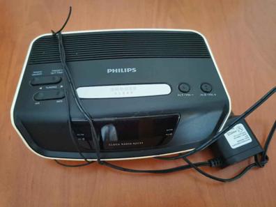 Philips AJ2000 - Radio Reloj Alarma Dual , Pantalla Espejo, Radio