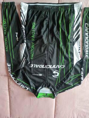 PANTALÓN CICLISMO HOMBRE SIN TIRANTAS TRIBAN RC 100 NEGRO