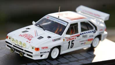 Miniature Starter Citroën BX 4TC N°19 - Rallye De Grèce 1986 - Échelle 1/43