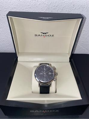 Reloj de hombre pontina cy10875 de piel negro Relojes de hombre de segunda mano baratos Milanuncios