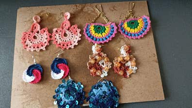 Pendientes crochet y segunda mano barata | Milanuncios