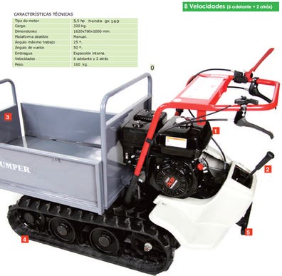 Carretilla oruga honda Coches, motos y de segunda ocasión y km0 | Milanuncios