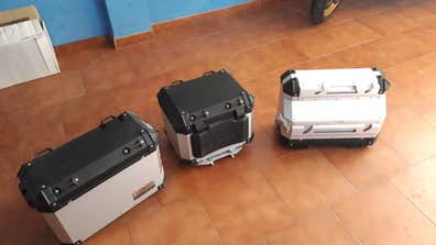 Maletas aluminio para moto de segunda mano | Milanuncios