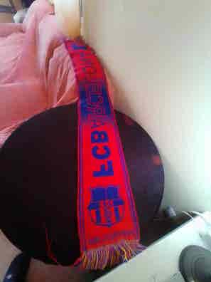 Écharpe De Foot Vintage RCD Espanyol - Marque Draps - Neuve