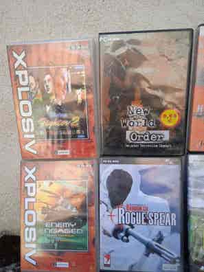 Lot de jeux vidéos pour PC - années 2000 - Jeux vidéo