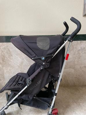 Camerina Carrito para Gemelos de Acero Rojo Carrito gemelar Bebe Silla  gemelar