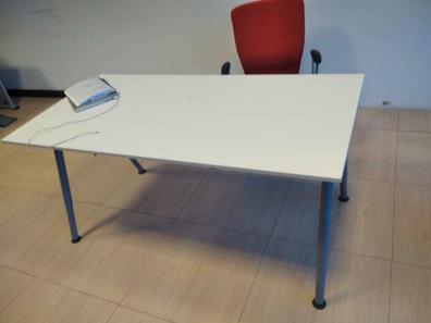 Lagkapten / alex escritorio, gris oscuro/blanco, 200x60 cm oferta en IKEA