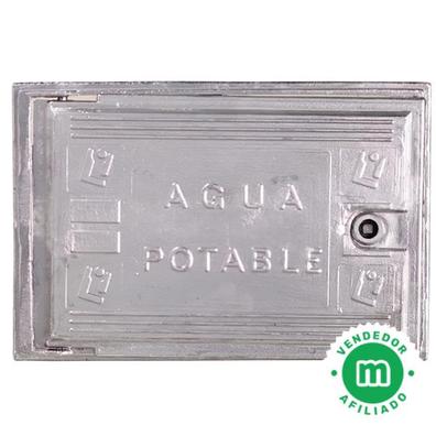 Puerta para contador de agua galvanizada, 35,5 x 25,6 cm : :  Bricolaje y herramientas