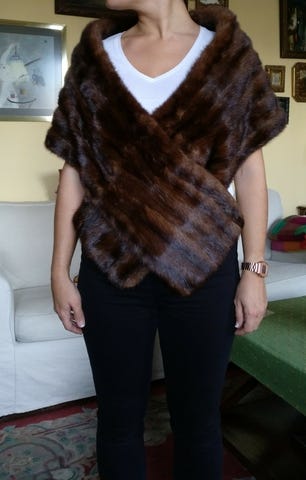 Milanuncios - Estola visón