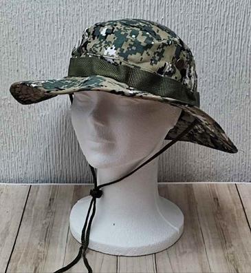 Cantimplora militar de plástico con sombrero de camuflaje 