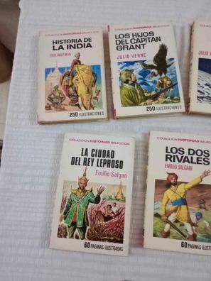 Pack de livros de Emilio Salgari em segunda mão durante 4 EUR em  Alicante/Alacant na WALLAPOP