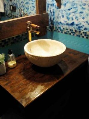 Mueble de baño rústico Triana en Ámbar Muebles
