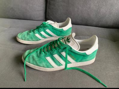 adidas gazelle silver green womens Adidas Gazelle X Gucci – workshop main image 1