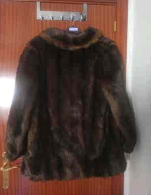 Abrigo de vison sintetico Abrigos y chaquetas mujer de segunda mano barata |