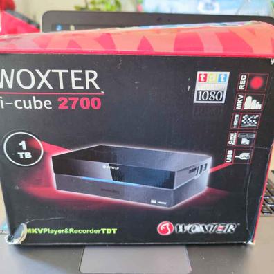 GRABADOR REPRODUCTOR MULTIMEDIA TDT HD WOXTER I-CUBE 3900 disco duro 1,5 TB  EUR 149,00 - PicClick ES