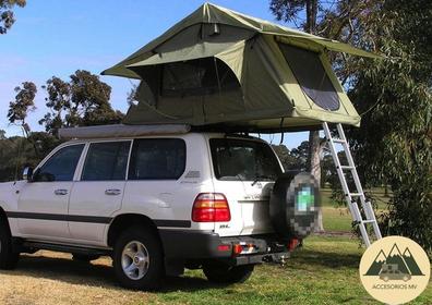 Escalera telescópica portátil de aluminio plegable ligera para  caravana/techo tienda de campaña exterior Pro de 15 pies, 16 pies, 20 pies,  23 pies, 26