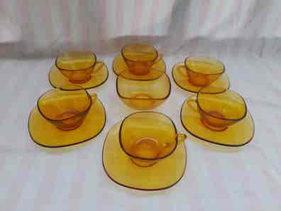 Vajilla duralex ambar de segunda mano Milanuncios