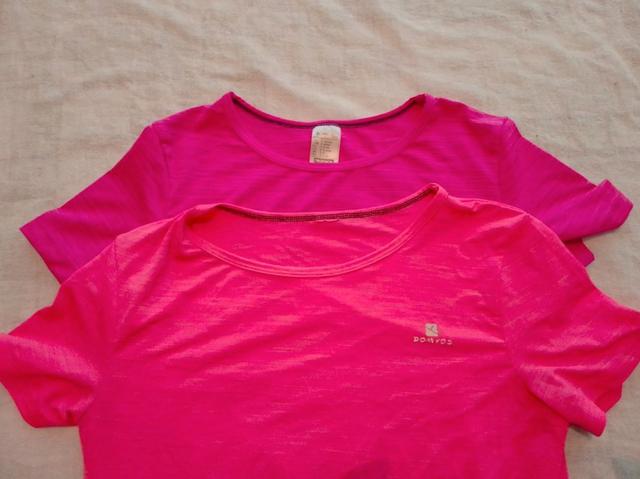 Milanuncios Camisetas Decathlon rosa y fucsia