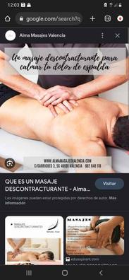 Milanuncios best sale masajes relajantes