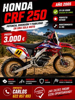 Honda -      CRF 250