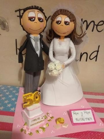 Pareja de Fofuchas personalizadas