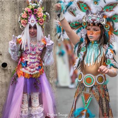 Traje de rumbera, Disfraces carnaval mujer, Ropa de danza