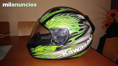 Casco discount verde kawasaki