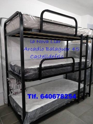 Milanuncios - 3 camas.