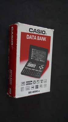 Milanuncios - CASIO COMPUTER, DATA BANK, DC 4000.