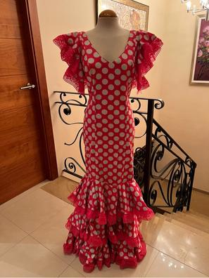 Adjunto archivo Abigarrado Duplicación Traje flamenca Moda y complementos de segunda mano barata en Castellón  Provincia | Milanuncios