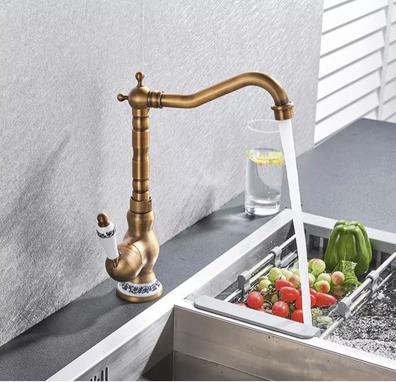 Grifo Flexible Alcor Negro para Cocina