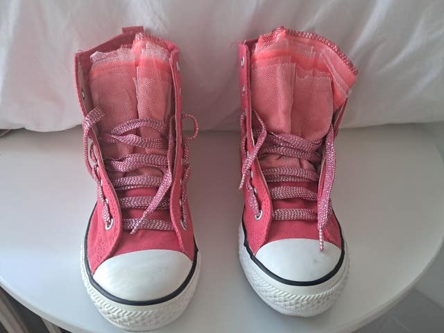 Milanuncios - Zapatillas Converse Fucsia