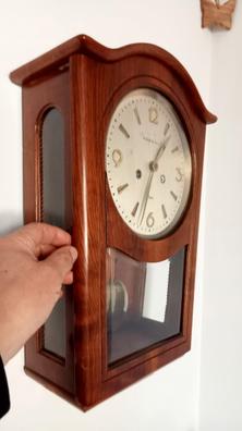 RELOJ D PARED MADERA 31.5*4