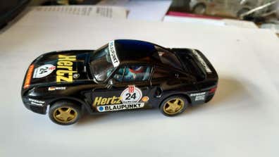 Voiture Scalextric Exin Porsche 959 Tampografiado - Export UK, Avec Boîte, En Excellent état D'occasion