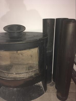 Tubo chimenea 120 doble y simple de segunda mano por 20 EUR en Gijón en  WALLAPOP