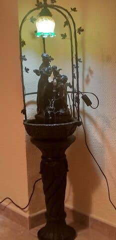 Milanuncios Lámpara Fuente Vintage