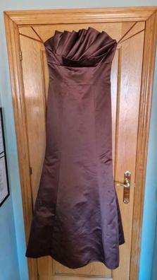 Vestido fiesta chocolate Moda y complementos de segunda mano