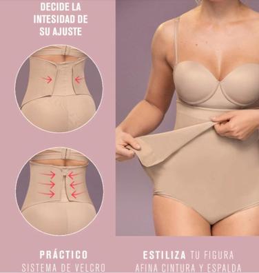  Leonisa Faja de cintura colombiana sin látex de compresión  firme para mujer, Beige : Ropa, Zapatos y Joyería