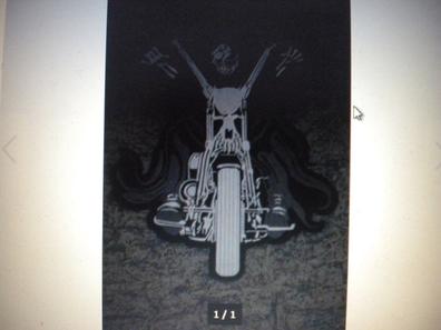 Chaleco de parche personalizado, parches con nombre de motociclista (blanco  sobre negro)