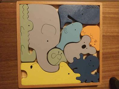 animales rompecabezas de madera piezas