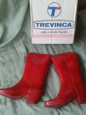 Botas agua online rojas