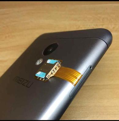Adaptador Dual SIM Nano SD (2 piezas) para Samsung Huawei Xiaomi Lenovo,  extensor ultra delgado de oro SIM para teléfono inteligente Android