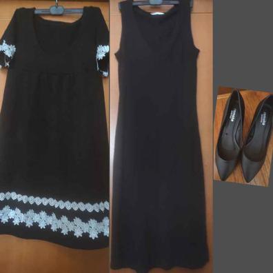 Vestido negro de discount fiesta para gorditas