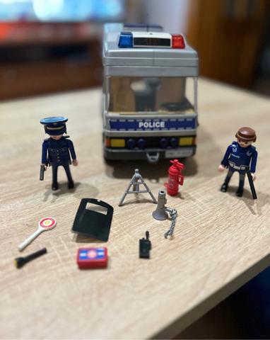 Furgon de 2024 policia playmobil