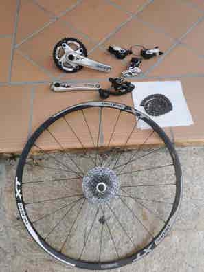 Bielas xt 2x10 24 38 de segunda mano Milanuncios